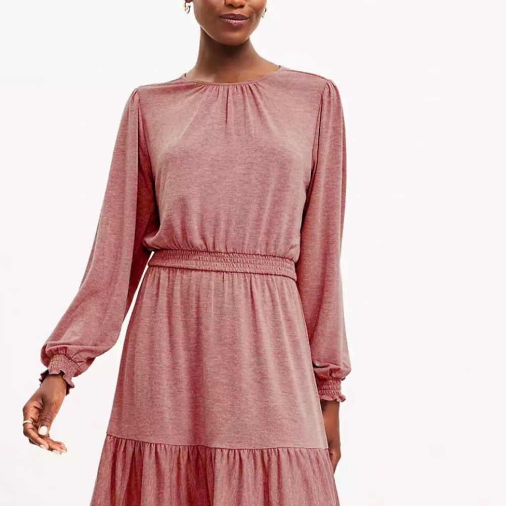 Loft Smocked Dress